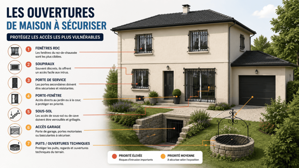 Sécuriser les accès de la maison - inforaphie