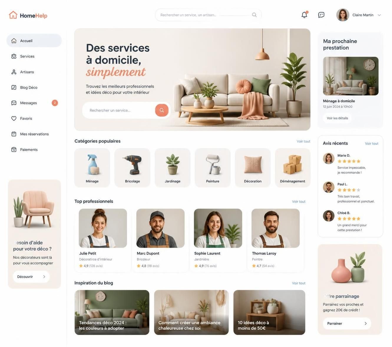 découvrez les véritables services proposés par la plateforme d'aide en ligne à domicile stootie et comment elle facilite la mise en relation entre particuliers pour divers travaux.